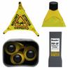 Faltbares Nasses Schild Dreieckiger Kegel Pop-Up Warnschild Sicherheitswarnung