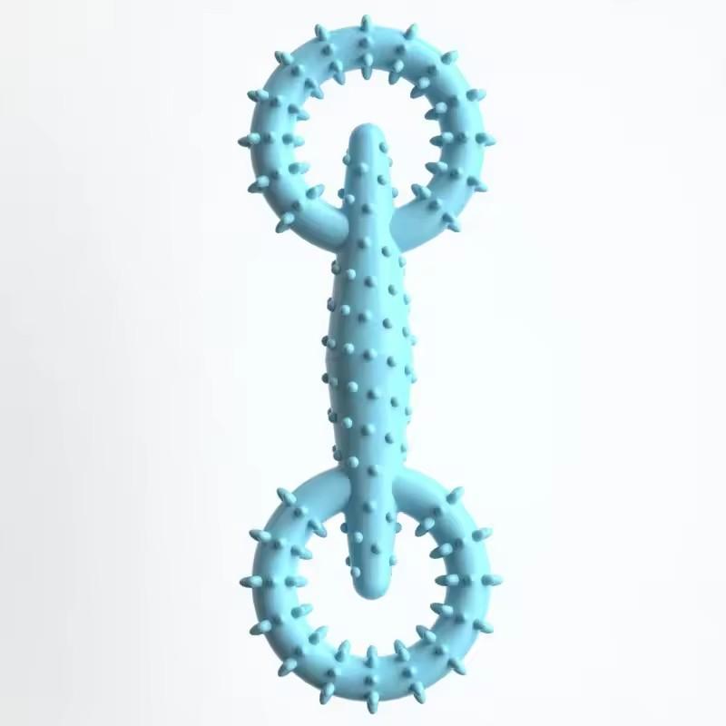Pet Pull Ring Puppy Chewing Toy Dog Pull Ring Toys Interactive Puppy Chew Toy For Boredom Relief Teeth Cleaning