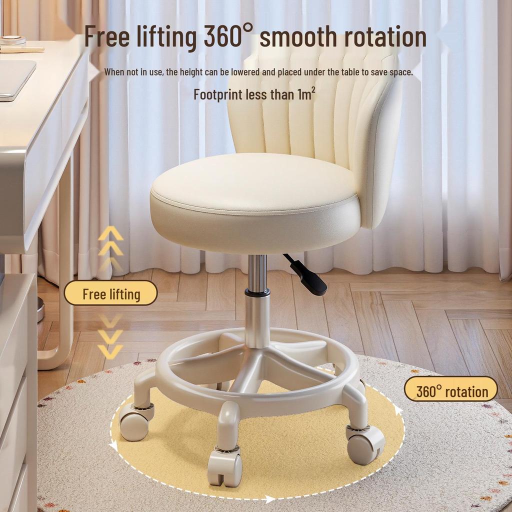 Universal Office Chair: Rotating, Lifting, Backrest - Perfect for Dorms and Workspaces