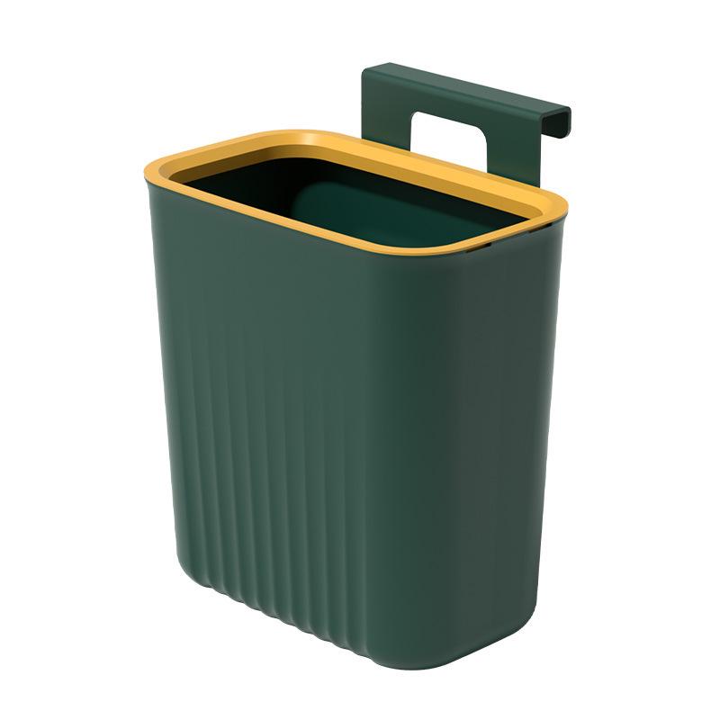 2024 Large Capacity Wall-Mounted Bathroom Trash Can with Flip and Sliding Lid