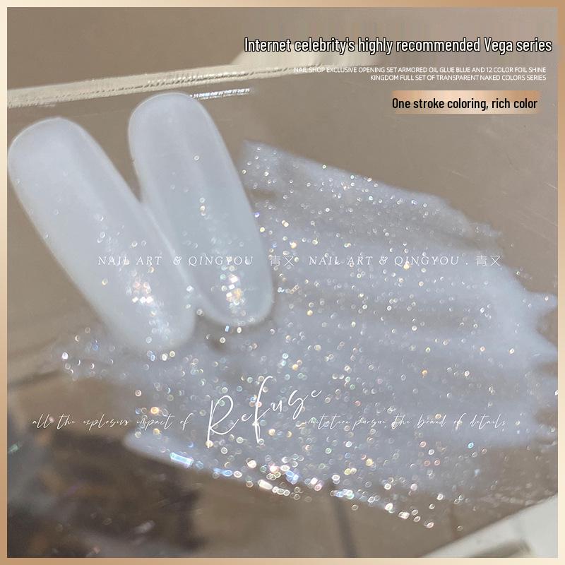 

Vega Nail Gel: 2024 High-Density Glitter Shimmer for a Fairy Look