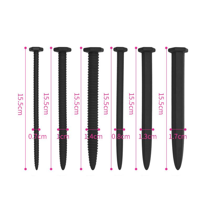 Silikon Harnröhrenkatheter Dilatator Pferd Augenstimulation Erwachsene Sexspielzeug für Männer Homosexuell klingender Penis Plug Einsatz Harnröhrenkatheter