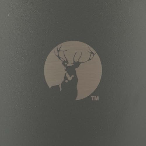 Captain Stag HD One-Touch Sports Bottle, 600ml, Gray, UY-7097, Double Stainless Steel, Vacuum Insulated, Keeps Hot or Cold