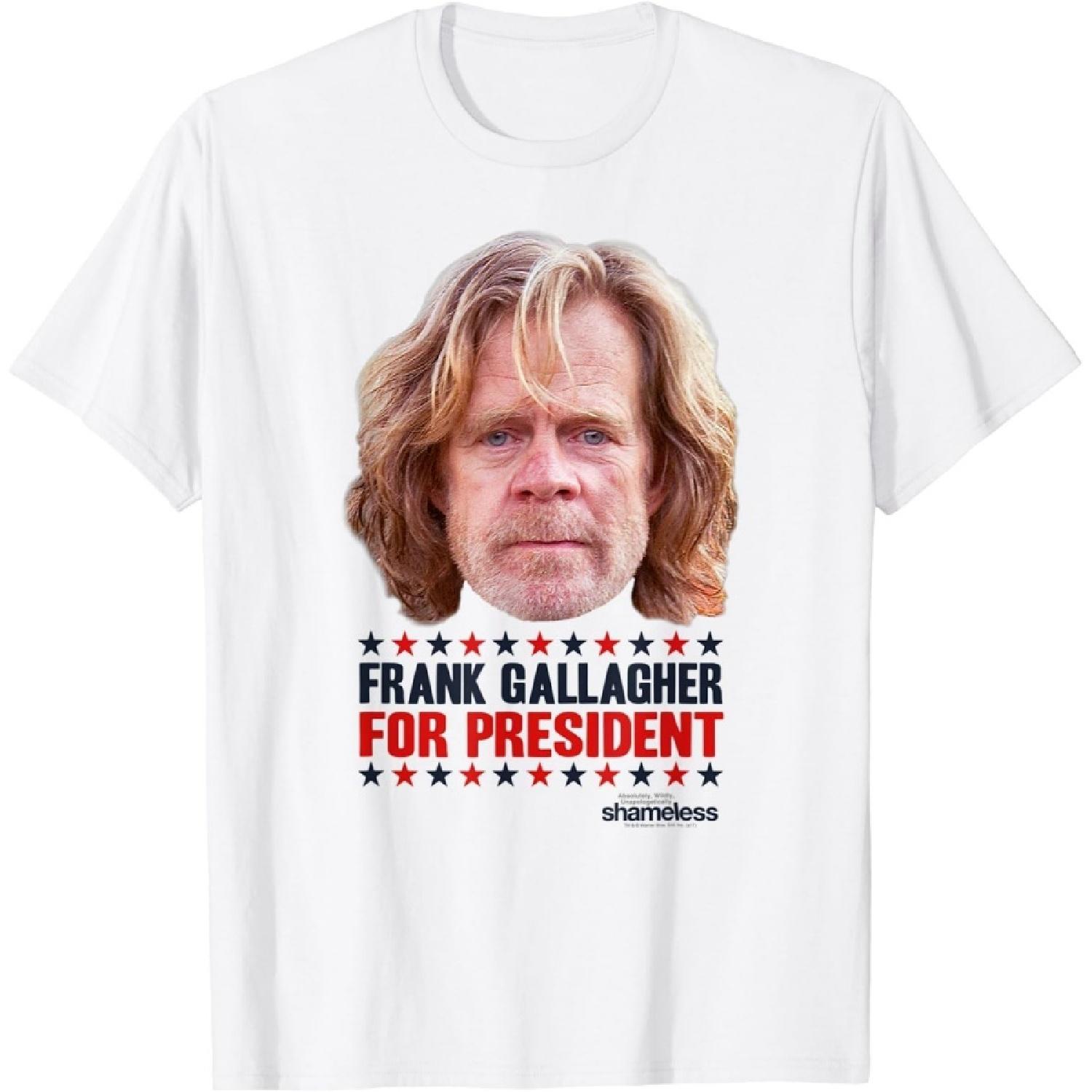 

Футболка DHAEY «Безсоромний» Френк Геллагагер у Президенти XXXXL білий