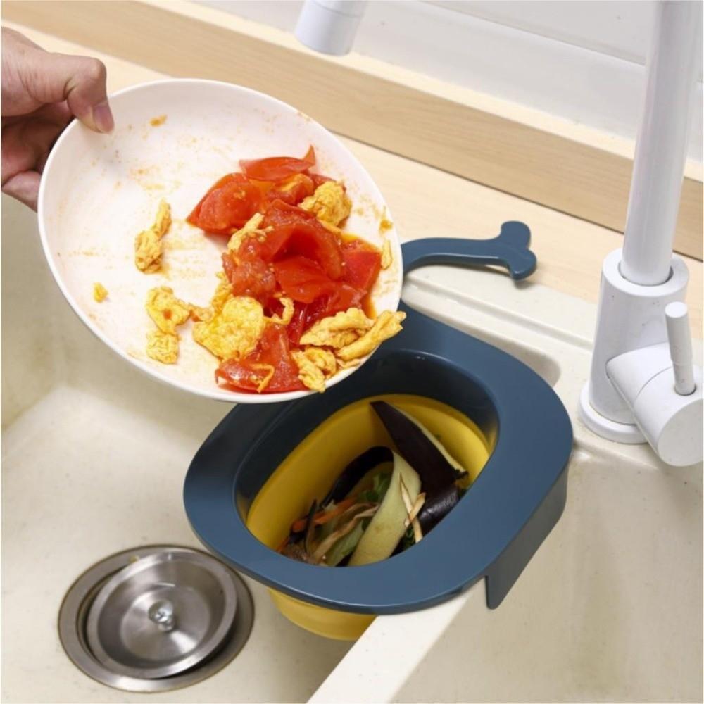 Anti-leakage Sink Whale Drain Basket Foldable Filter Basket New Kitchen Strainer  Kitchen Use