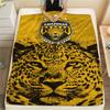 1Pc Amazonas FC Logo Print Flannel Blanket High Quality Warm Comfortable Cover for All Seasons Perfect for Gifts Home Decor