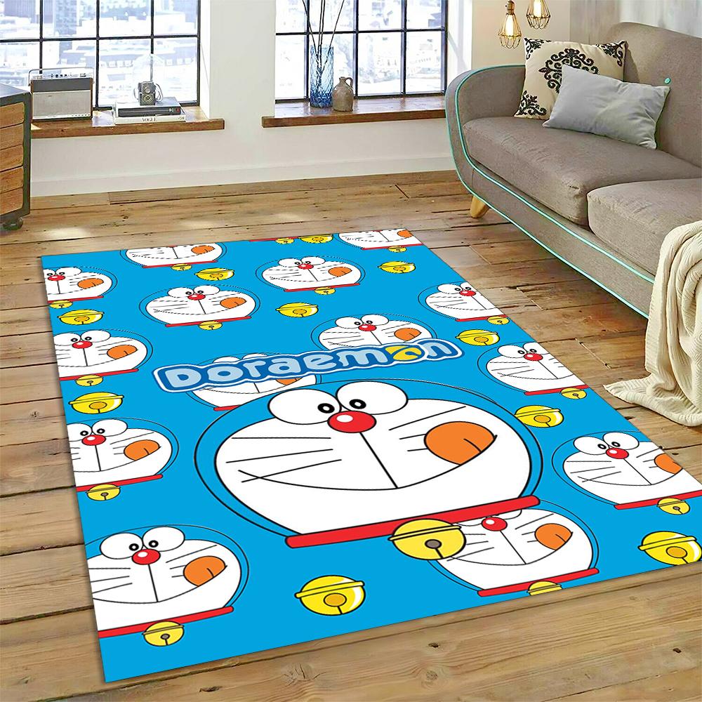 3D D-Doraemon Cartoon Dream Carpet Rug for Living Room Bedroom Home Sofa Decoration,Kids Play Non-slip Floor Mat