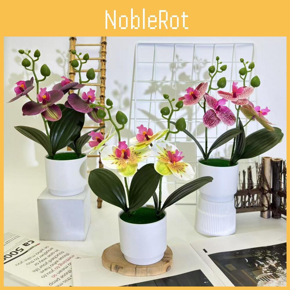 Butterfly Orchid Decorative Plant With 3d Film In Multiple Colors For Home And Event Decoration