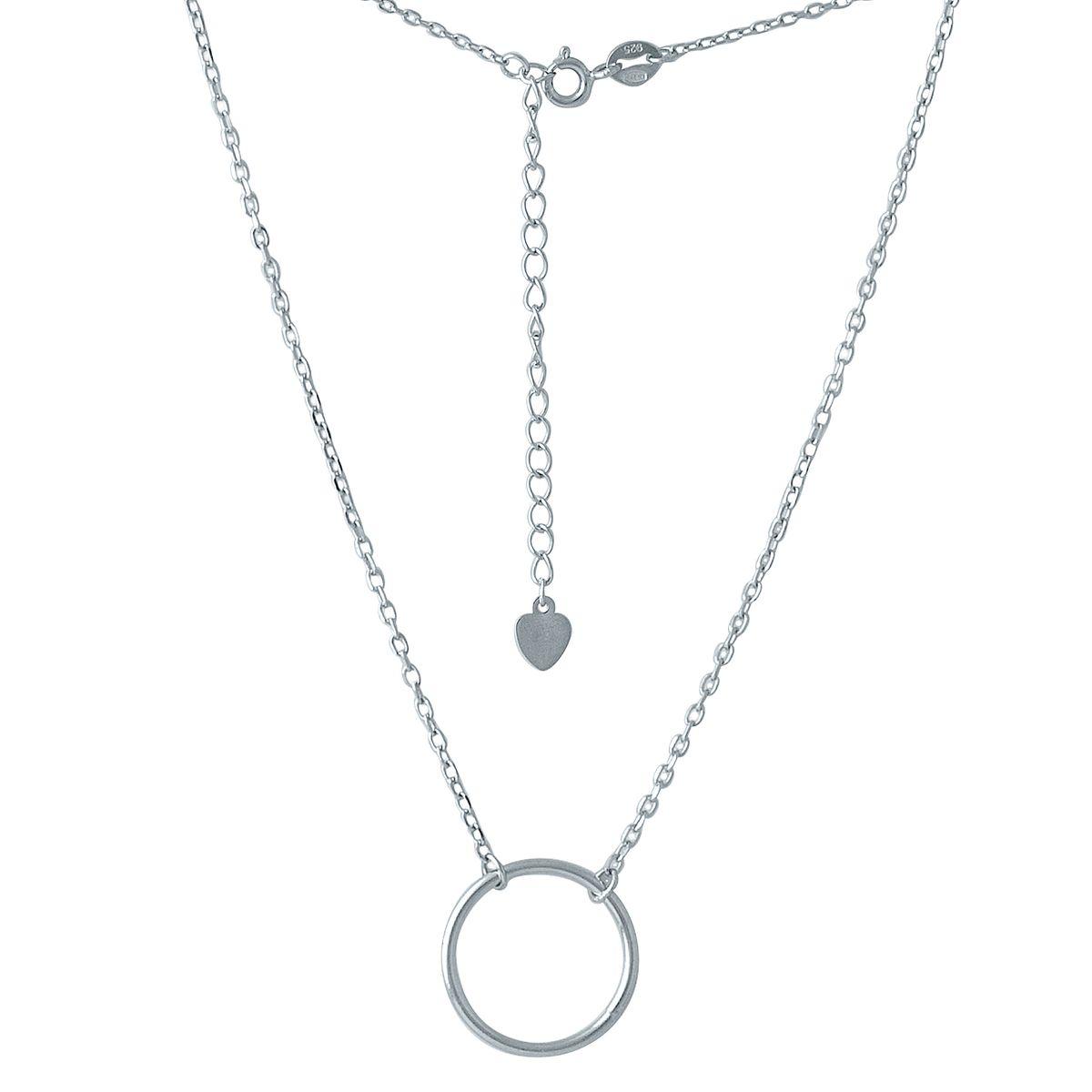 

Срібне кольє без каміння (2005612) 2.52 гр. 925 проби 400450