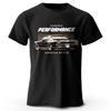 Custom Autoclub Patch Bedrukt Unisex Heren Dames T-shirt Tees Tops 100% Katoen Gebosseerd Logo Grafisch Gearhead Outfit