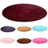 120cm Round Fluffy Soft Rug Anti-Slip Floor Mat Carpet Cushion Bedroom Decor