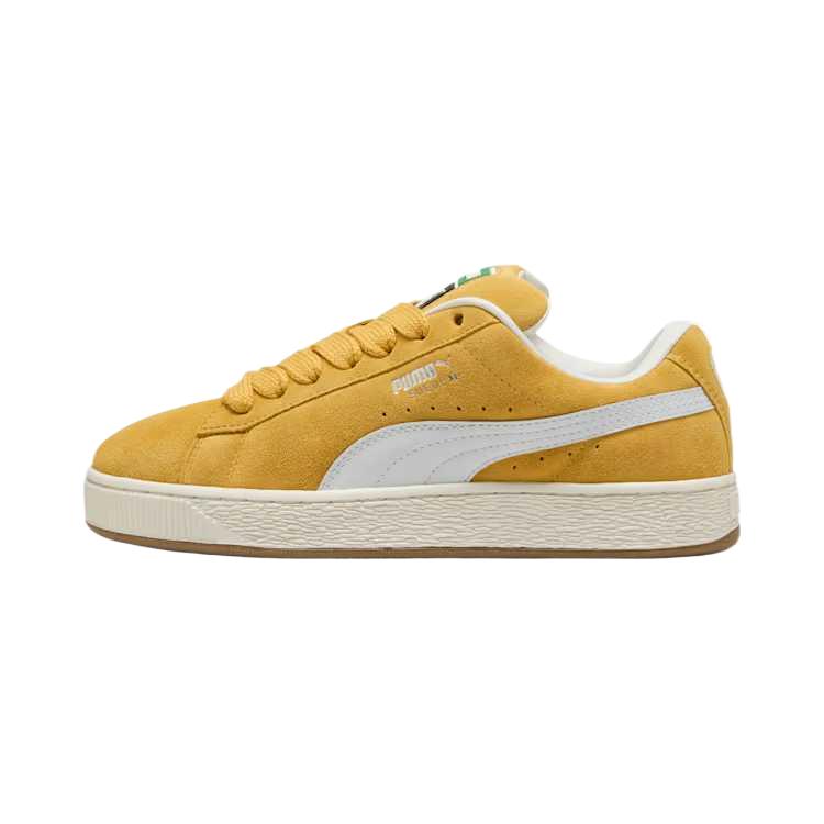 Puma Suede Xl Archive Gold Vapor Gray Men Sneakers Yellow 395205-67
