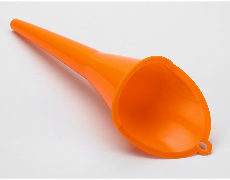1/10 Stück Auto-Trichter mit langem Stiel, Benzin-/Öl-/Kraftstoff-Einfüllwerkzeug, Spritzschutz, Kunststoff-Öltrichter, Motorrad-Tankstelle, Autozubehör