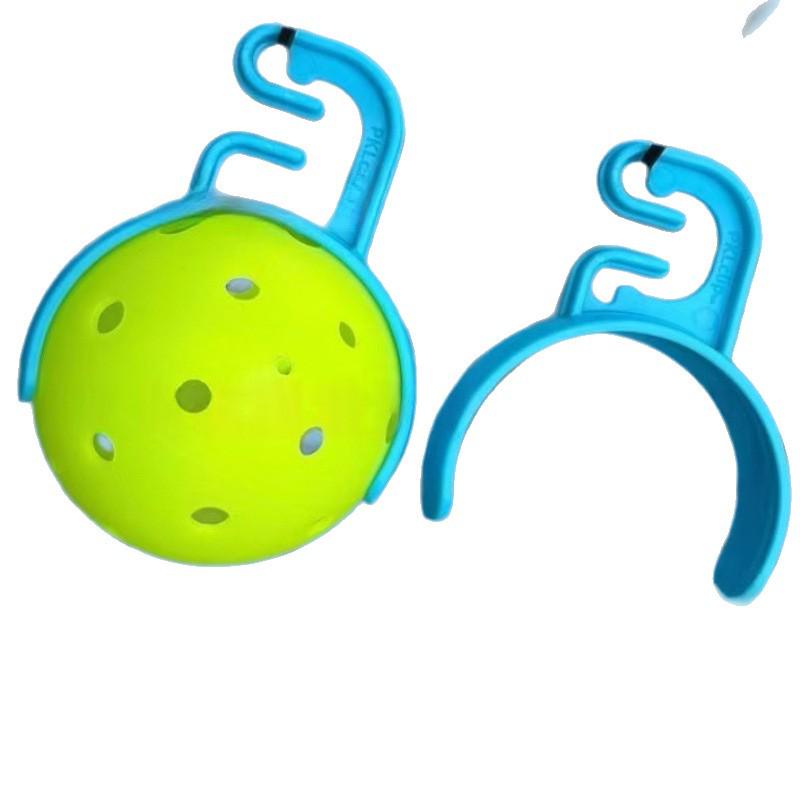 Pickleball Ball Holder and Fence Clip Rack