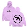 Drukqs Dual Logo Heavyweight Hoodie Aphex Twin High Street Sweatshirts Harajuku Long Sleeve Streetwear Fashion Unisex