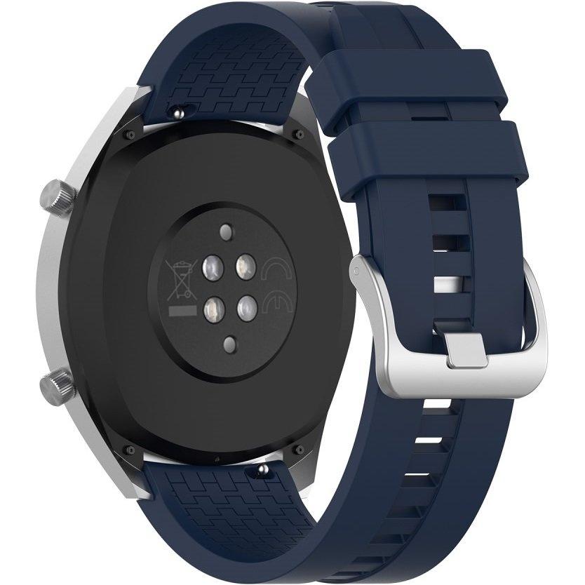 Universal Silicone Strap 22mm, Navy Blue
