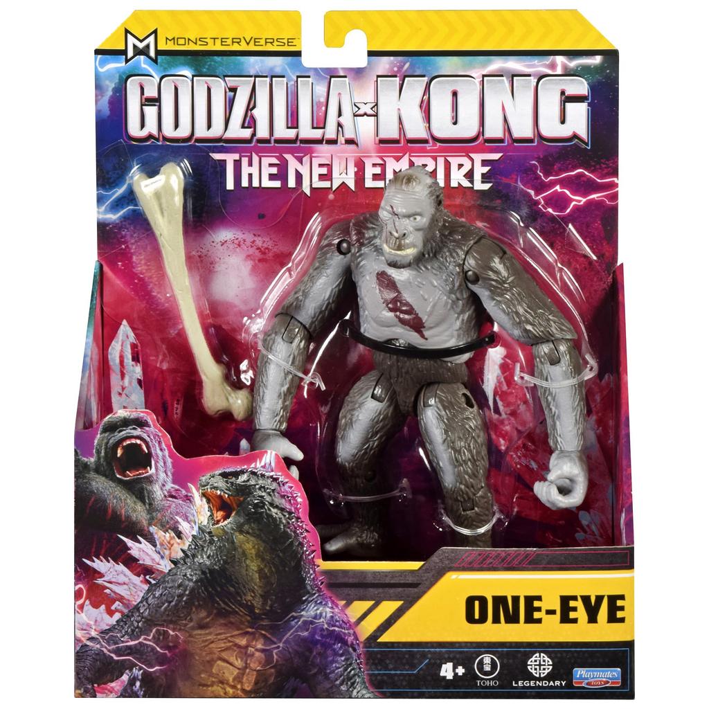 Godzilla Monsterverse x Kong One Eye Actionfigur 7 Zoll Deluxe