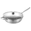 Zhishi 304 Stainless Steel Honeycomb Non-stick Wok