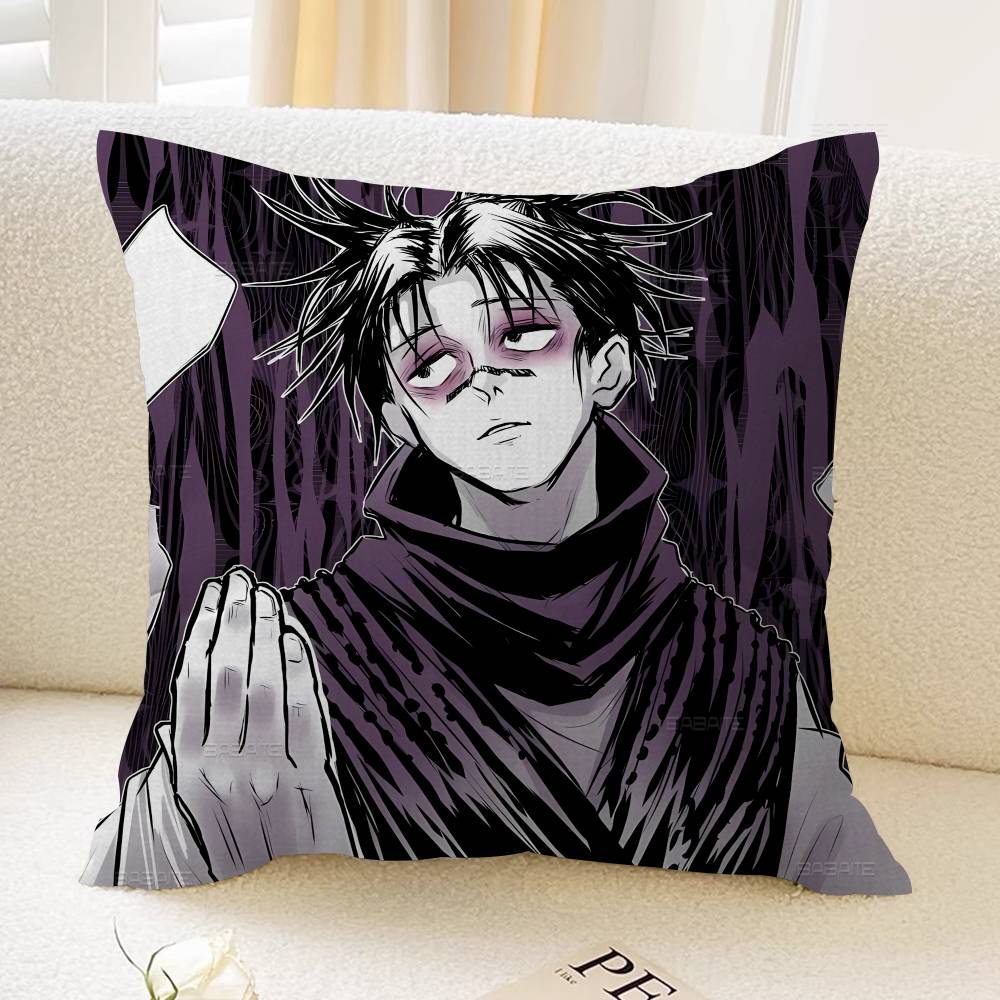 Choso Jujutsu Kaisen Anime Maple Design Cushion Cover Happy Autumn Harvest decor Holiday Decorati Pillow Cover