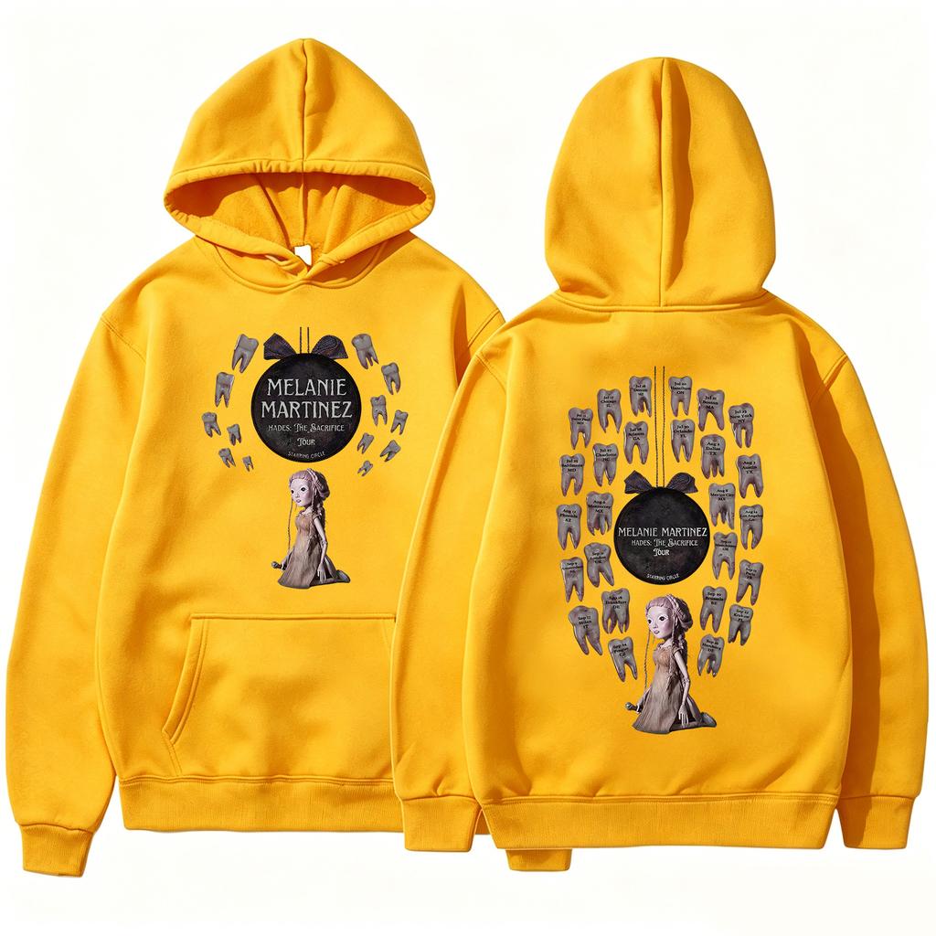 Melanie Martinez Hades The Sacrifice Tour Hoodie Man Women Y2K Oversized Streetwear Hoodies Pullover Top