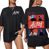 Rapper Maka Aura 2025 Tour Merch T Shirts Unisex Women Fashion Hip Hop Tshirt Summer Casual Cotton Short Sleeve T Shirt Streetwear