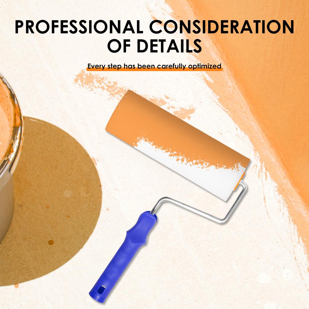 30Pcs Foam Cupboard Paint Roller Cover Versatile High Density Mini Paint Roller Cover With Standard Interface for Wall Ceiling
