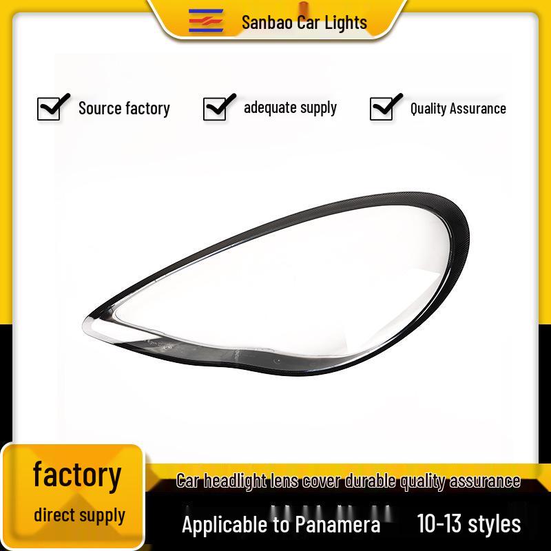 

Серая/Черная окантовка фары для 11/12/13 Porsche Panamera Right Headlight Cover (Black Edge)