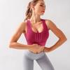 Yaz Hollow Out Dikişsiz Spor Sütyeni Yoga Üstü Kadın Giyim Düz Rahat Yoga Atlet Üstleri Kadın Koşu Fitness İç Çamaşırı Yoga Yeleği Bayan 24413