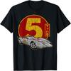 Vintage Racers Auto Rennen Retro Mach Klassisch Fünf Sportwagen T-Shirt