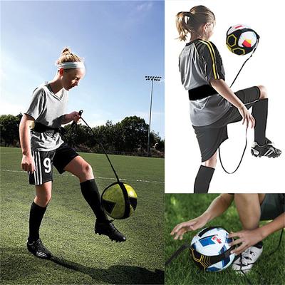 Soccer Trainer with Adjustable Belt, Solo Kick Practice Aid for Kids & Adults, Football Control Training Equipment