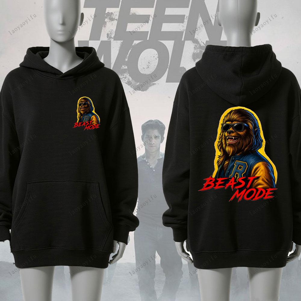 Teen Wolf Dylan Acto Hip Hop Bootleg Vintage Styl Unisex Mikina Skvělá MODE Tištěná Mikina Podzimní a Zimní Pánská Mikina