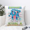 Funny Pixel Meme Bruh 67 Steal A Brainrot Throw Pillow Cover Polyester Decorative Pillow Awesome Pillowcase