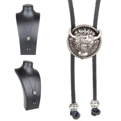 Bolo Tie Western Cowboy Dress Shirt Accessory Jewelry Bolo-ties Necktie Necklace