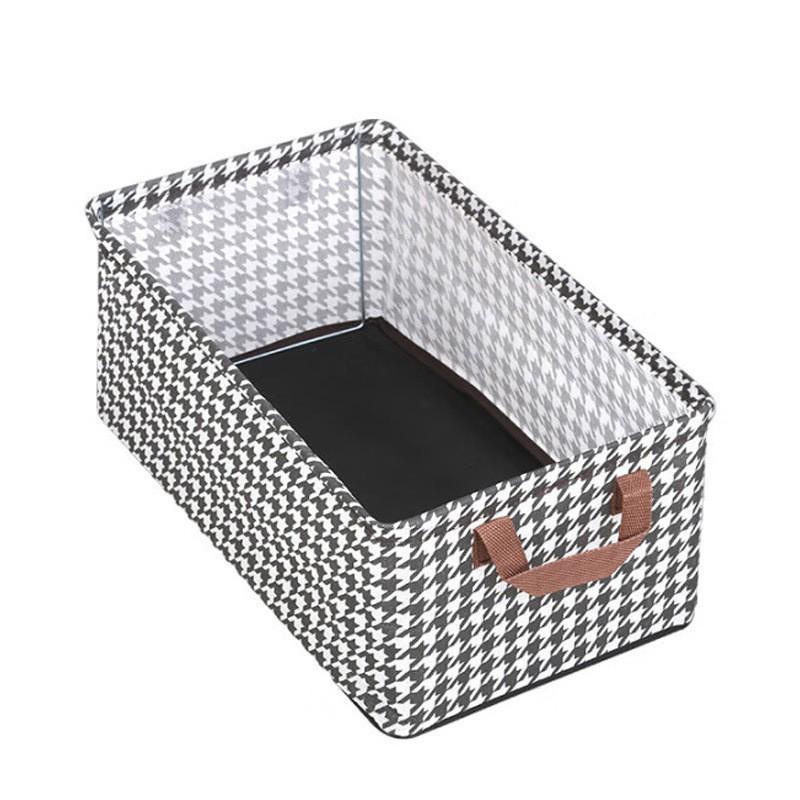 Houndstooth Foldable Wardrobe Storage Box