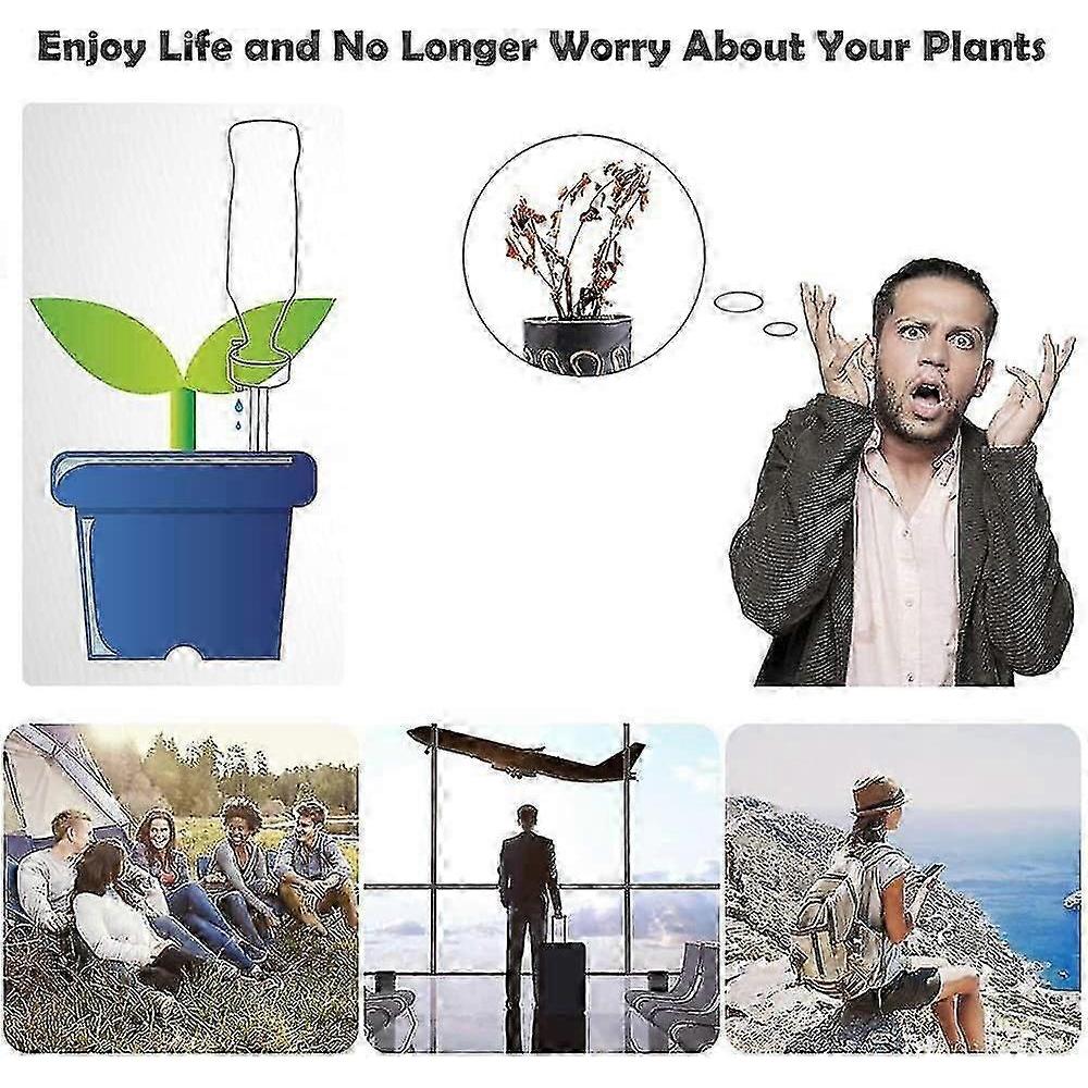 12pcs Drip Irrigation Kit, Automatic Watering System With Adjustable Valve For Indoor And Outdoor Plants
