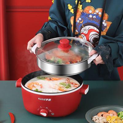 Electric Frying Pan Multi-function Electric Pot Mini Electric Skillet Small Electric Pot Household Pot Non-stick Small Pot KTY