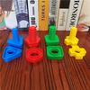 Montessori Screw Pairing Educational Building Blocks - Cognitive Puzzle for Children.