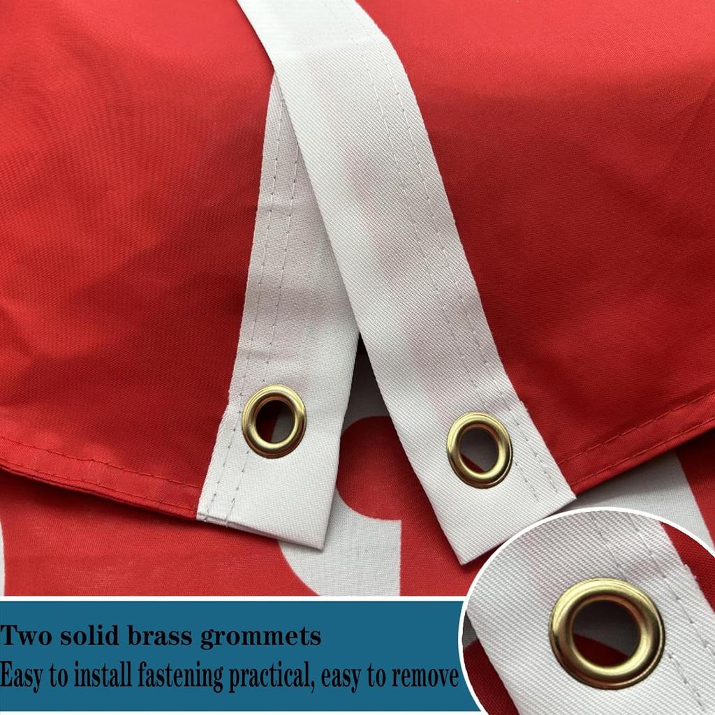 Flag 2024 Outdoor Sided  240D Polyeste 2024 Flag Sewing 4 Rows Of Thread With Canvas Header And Brass Grommets For Room Yard Wall Windo