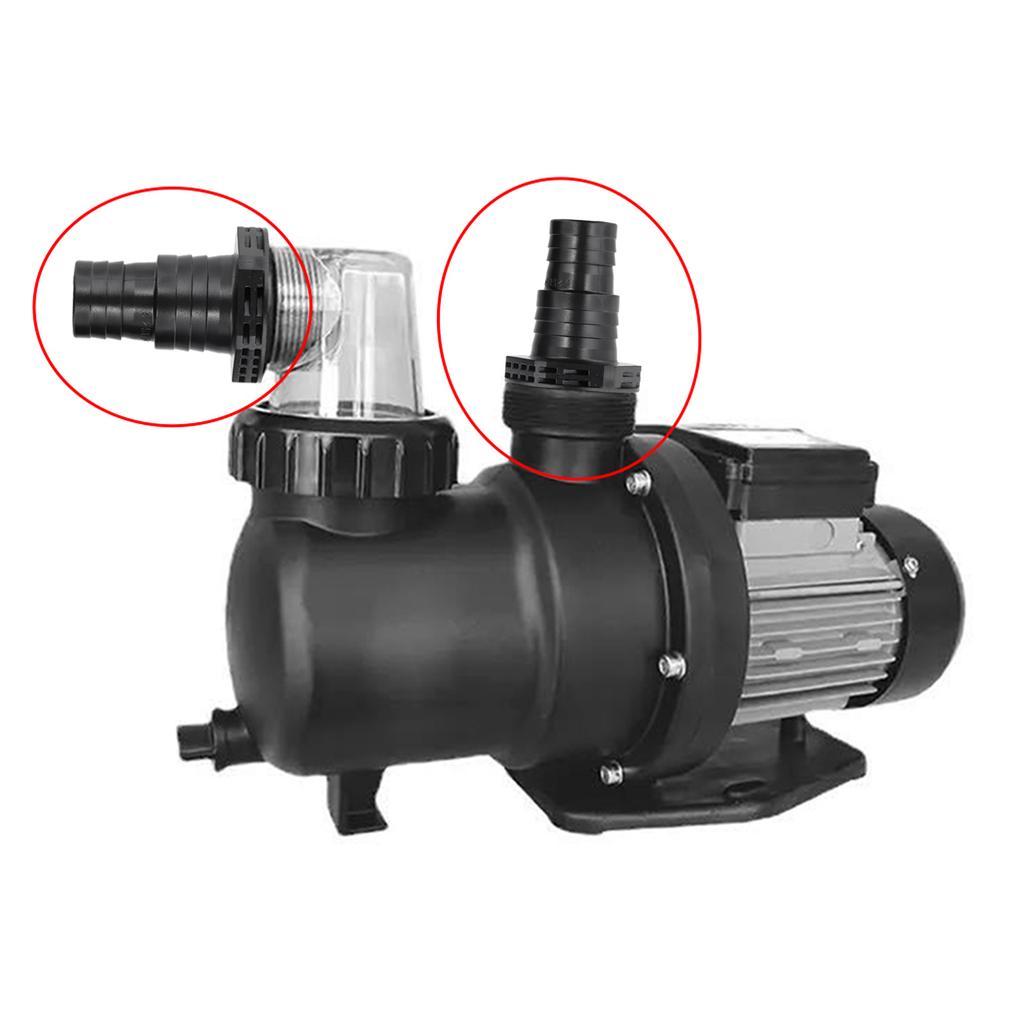 1/2 Pcs 32/38 Mm Pump Connection For SPS50 For SPS75 For SPS100 Circulation Pump Swimming Pool Pump Adapter Outlet