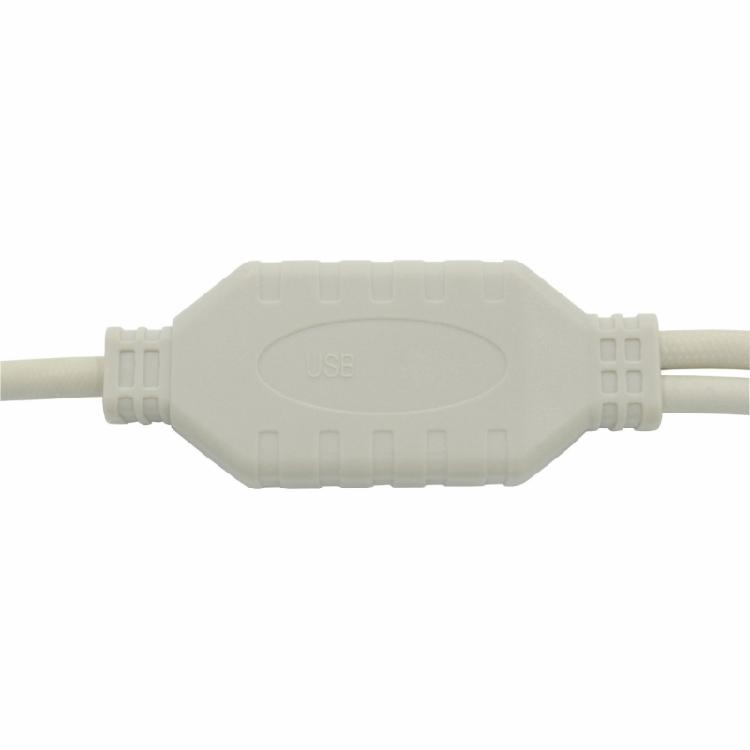 USB Male to Double PS2s Female Splitter, Conversion Cable for Keyboards and Mouse
