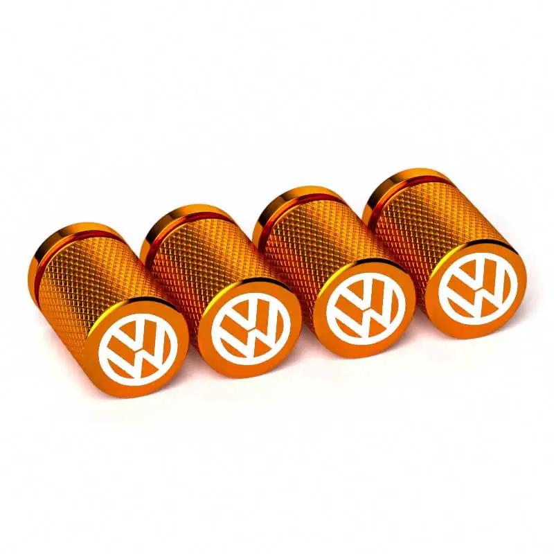 

For VW Volkswagen Jetta MK5 Golf 4PCS Car Wheel Tire Stem Valve Caps Covers for Volkswagen Rline GTI Golf Jetta Tiguan Scirocco армія зелений колір
