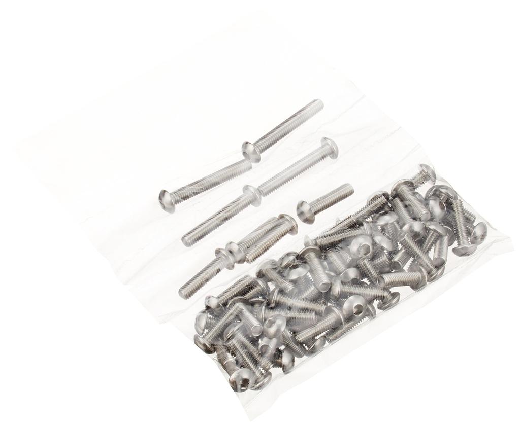 Square Stainless Steel Hex Screw Set Tamiya (for MF-01X) SMF-362