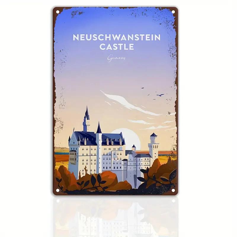 Retro Metal Sign Travel The World VENICE CANADA TORONTO  Vintage Poster Home Bar Room Pub Cafe Club Hotel Wall Decor Plate