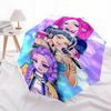 1pz Ombrello da Viaggio Compatto Kpop Idol, Apertura/Chiusura Automatica, Struttura Resistente a 8 Stecche per Uomo e Donna S1222049