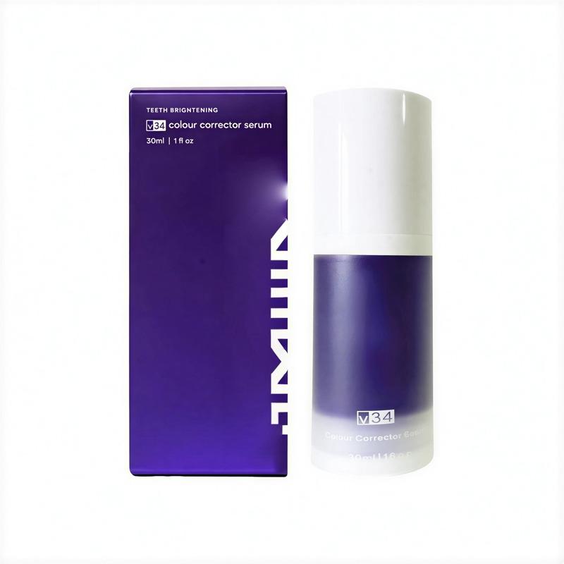 Fioletowa Pasta do Zębów Wybielająca Głębokie Czyszczenie Usuwanie Plam Dentifrice Świeży Oddech Niezbędne do Pielęgnacji Jamy Ustnej w Domu Codzienne Życie 30ml