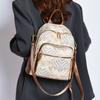 Top Handle Ethnic Style Shoulder Bag Pu Mini Travel Backpack Japanese Women Casual Backpack  Lady