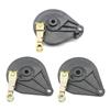Upgraded Motorcycle Front Rear Drum Brake Pad Shoe Drum Hub Assembly for Electric Vehilces Easy Installation Durable