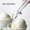 Ice Cream Scoop Thick Handle Food Grade Non-Stick Anti-Freeze Multi-use Spoon Utensils Aluminum Alloy Watermelon Spoon Dessert