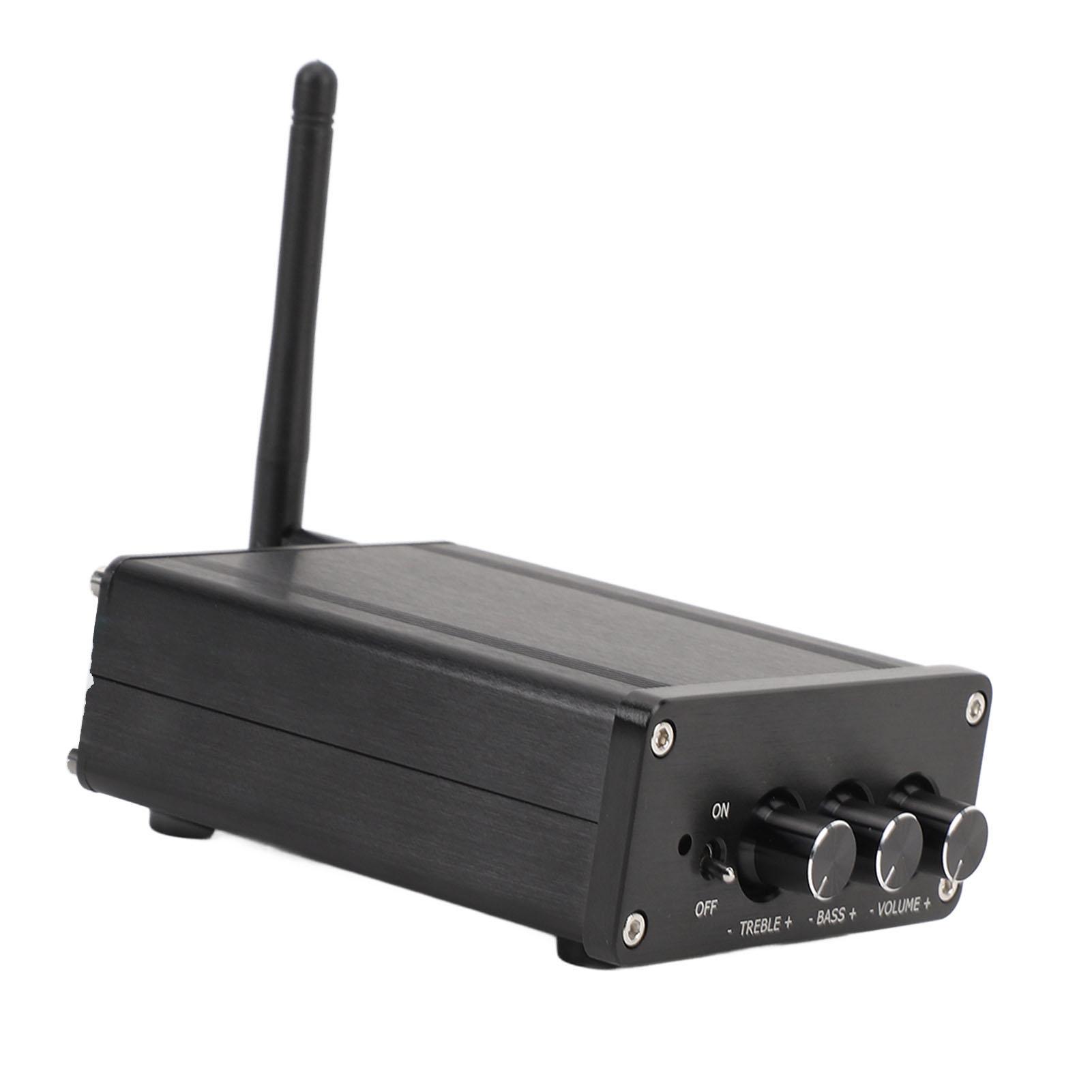 

2.0 стерео двухканальный стереоусилитель Bluetooth 5.2 пассивный усилитель мощности динамика для дома US Plug