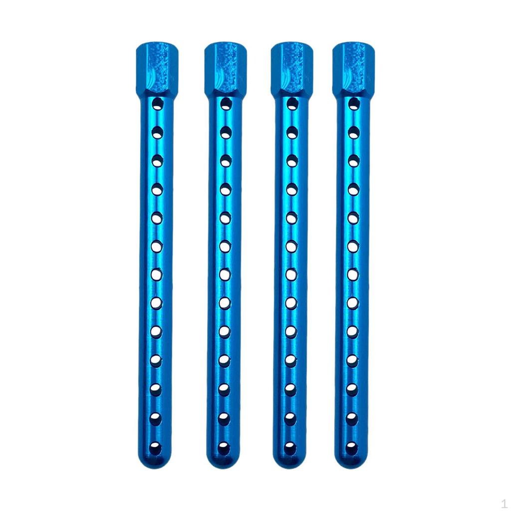 Aluminum RC Car Body Post Mounts for 1:10 Scale Vehicles